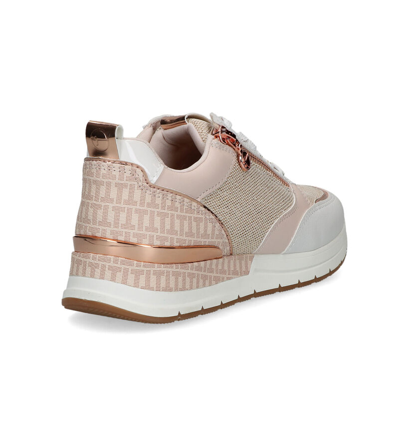 Tamaris Baskets casual en Argent pour femmes (320534) - pour semelles orthopédiques