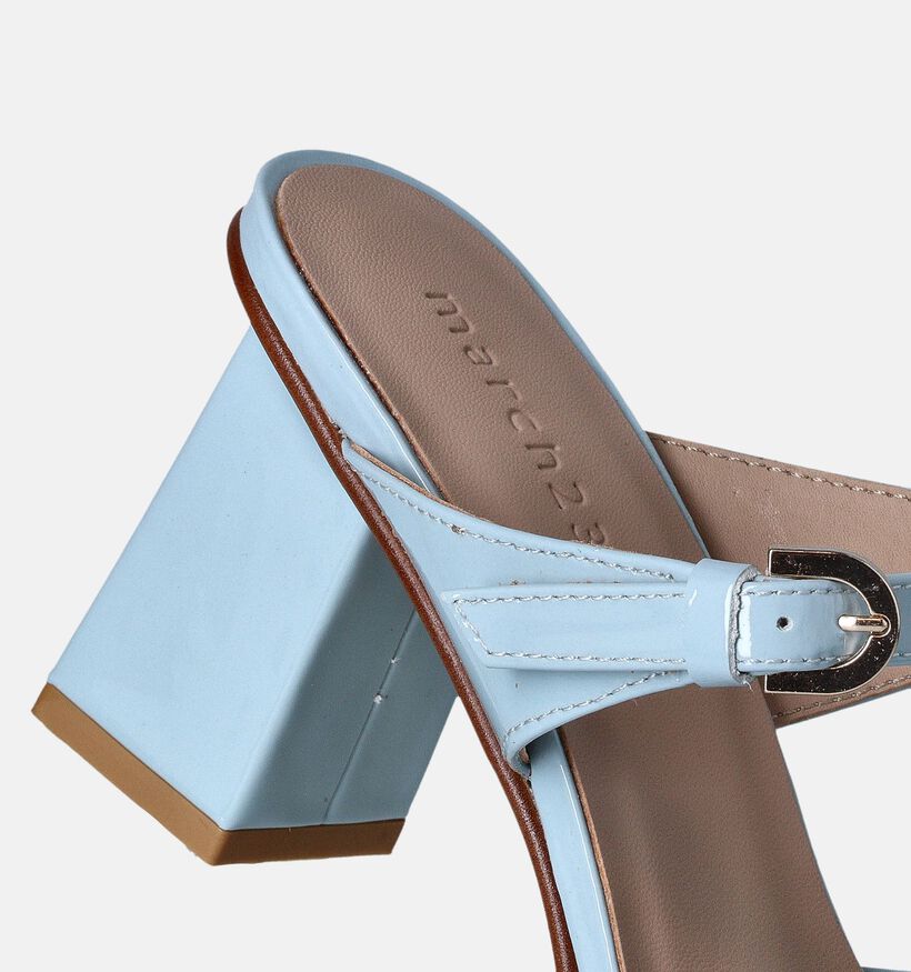 March23 Dani Nu-pieds à talons en Bleu pour femmes (355966)