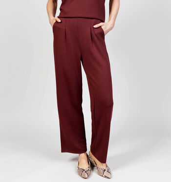 Vero Moda Broeken Bordeaux