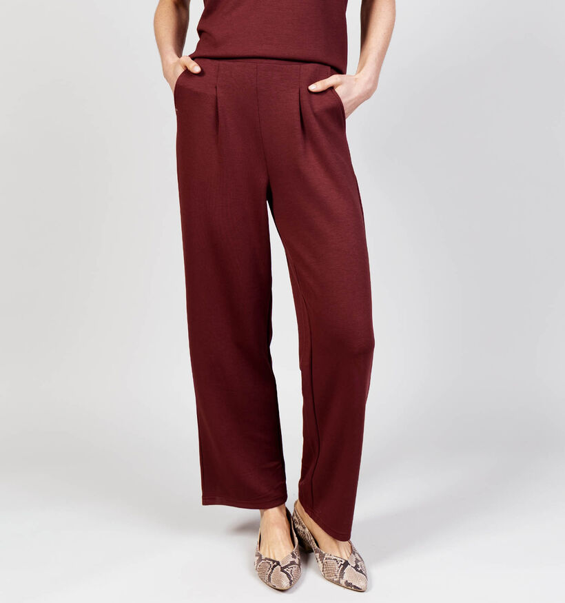 Vero Moda Hali Bordeaux Broek voor dames (367195)