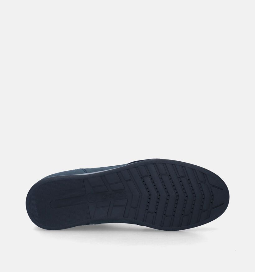 Geox Renan Blauwe Veterschoenen voor heren (344326) - geschikt voor steunzolen