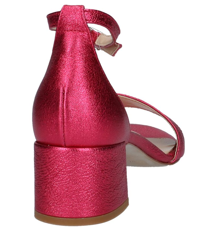 Via Limone Sandales en Rose fuchsia en cuir (218748)