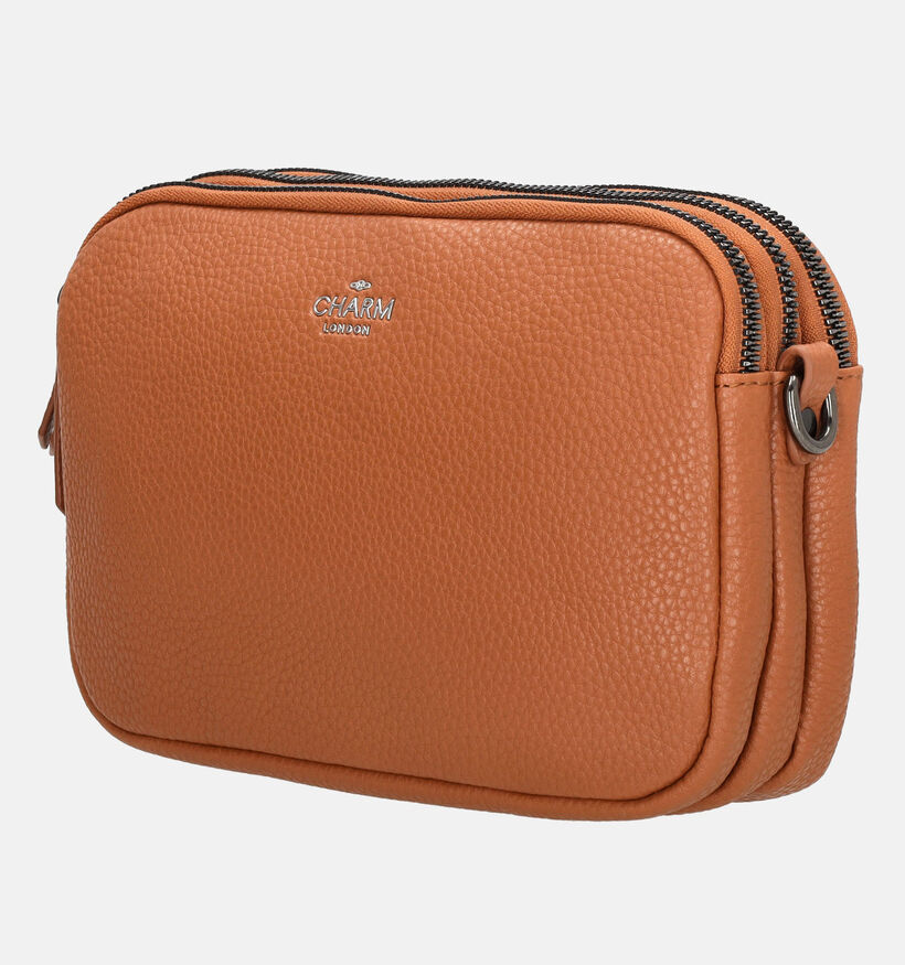 Charm Sac à bandoulière en Cognac pour femmes (343423)