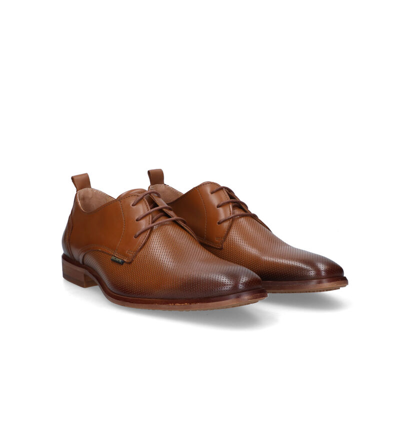 Scapa Chaussures classiques en Cognac pour hommes (324204) - pour semelles orthopédiques