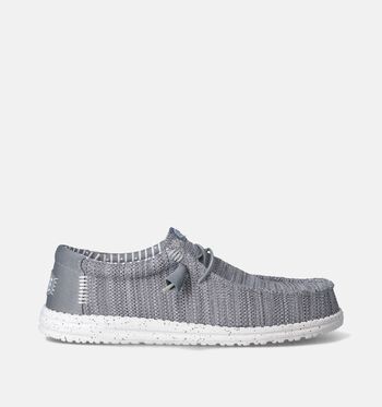 Chaussures à enfiler gris