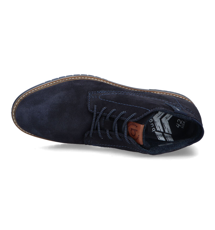 Bugatti Chaussures hautes en Bleu foncé pour hommes (328581)