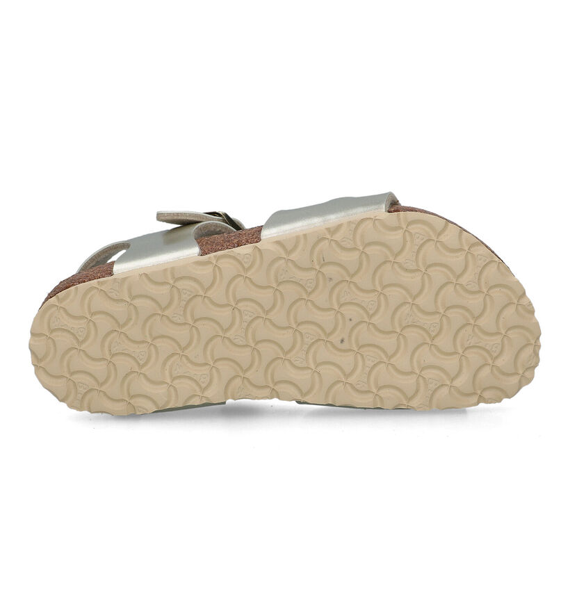 Birkenstock Rio Sandales en Or pour filles (322468)