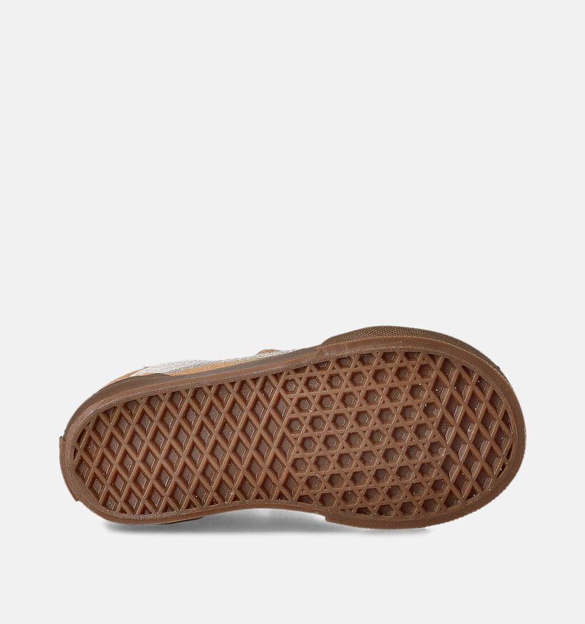 Vans Old Skool Baskets pour Bébé en Noir pour filles (351462)
