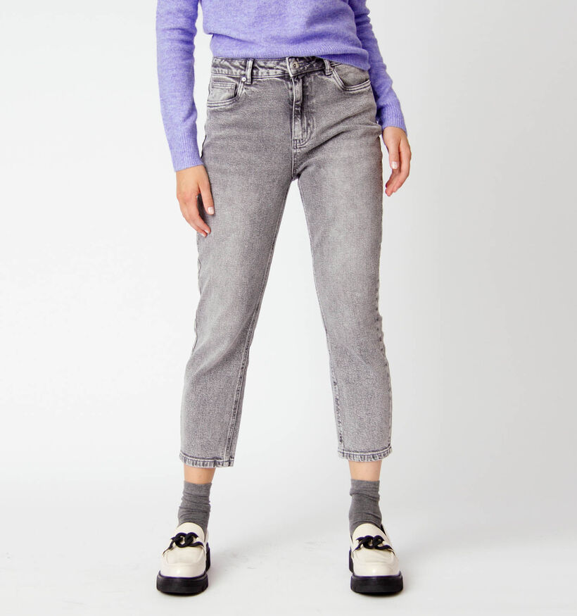 Vero Moda Brenda Grijze Straight Jeans L30 (318439)