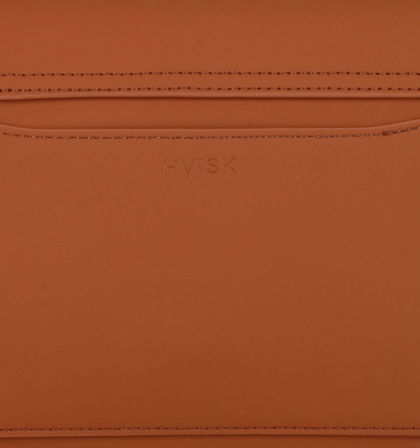 Hvisk Cayman Pocket camel Crossbody Tas in kunstleer (327374)