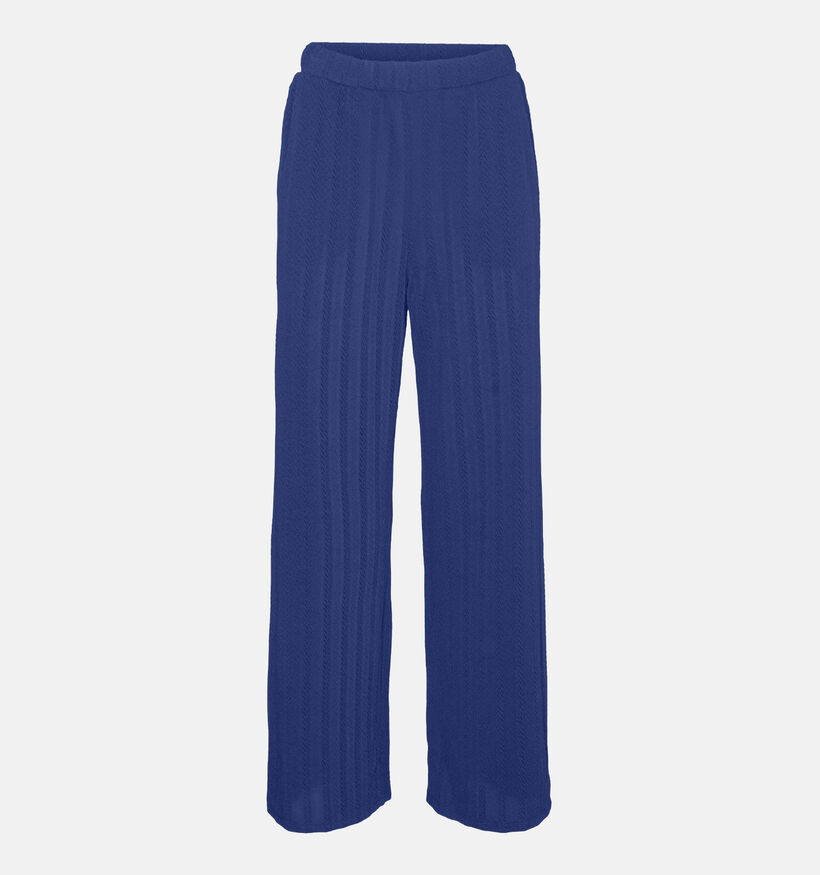 Vero Moda Geleste HW Pantalon large en Bleu pour femmes (335314)