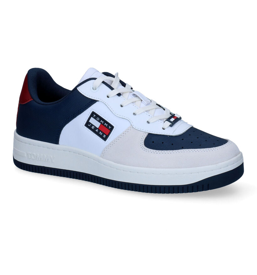Tommy Hilfiger Basket Varsity Cupsole Chaussures &agrave; lacets en Blanc en synth&eacute;tique (300637)