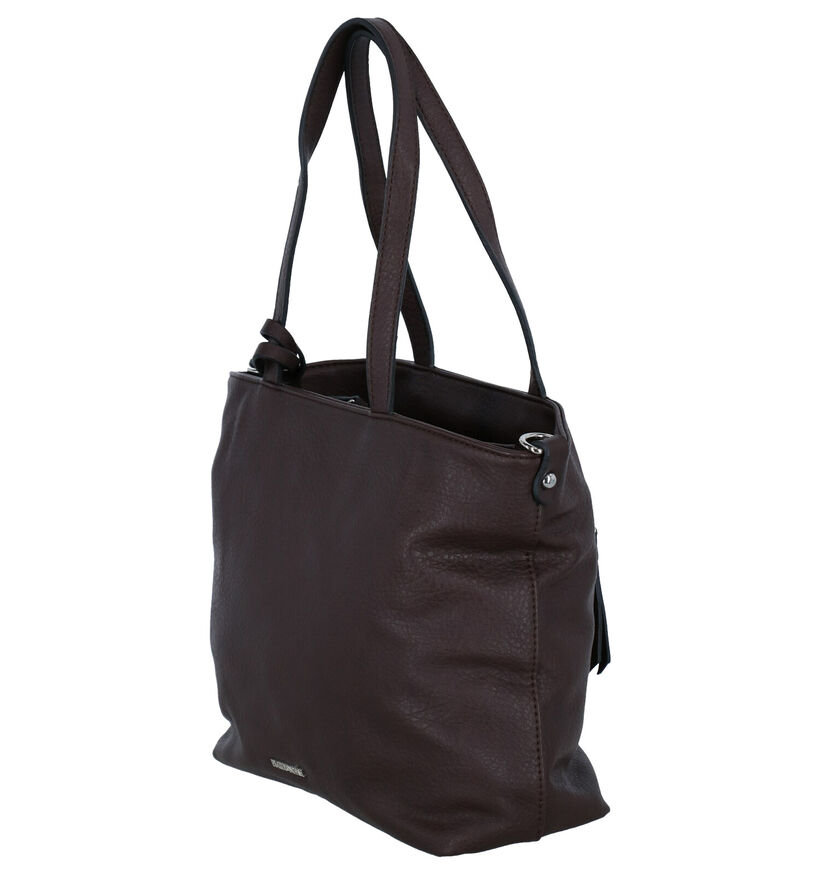 Emily & Noah Bruine Bag in bag Handtas in kunstleer (282165)