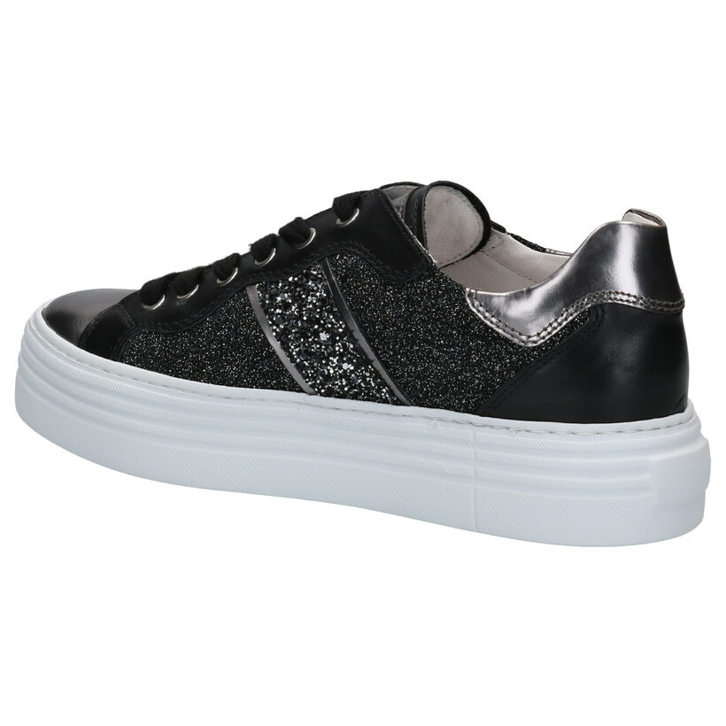 Zwarte Sneakers NeroGiardini in leer (270589)