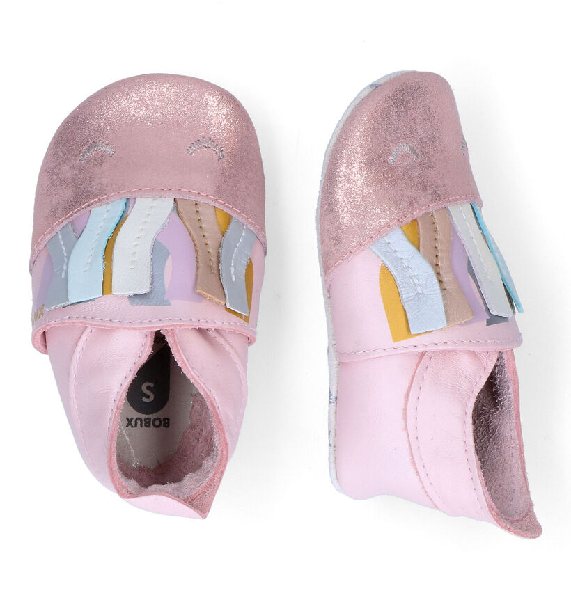 Bobux Jelly Chaussons pour bébé en Rose pour filles (330702)