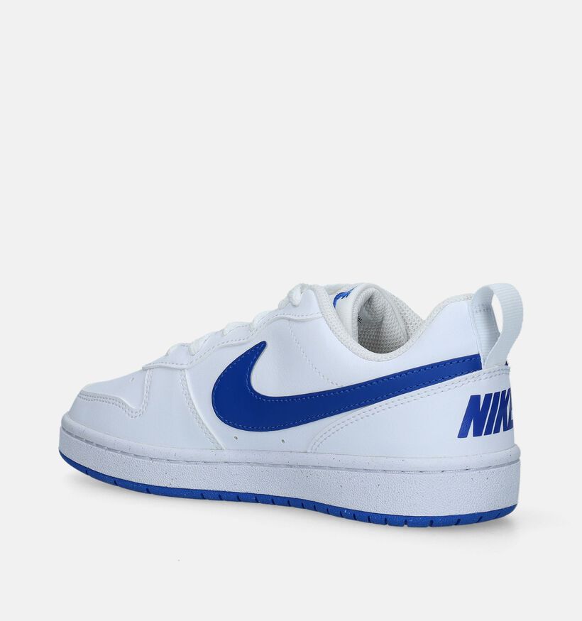 Nike Court Borough LOW 2 GS Baskets en Blanc pour filles, garçons (350497)