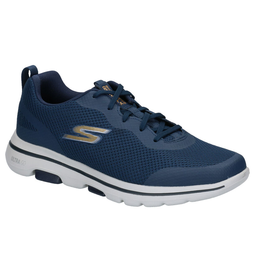 Skechers Go Walk Chaussures de sport en Rouge en simili cuir (272827)