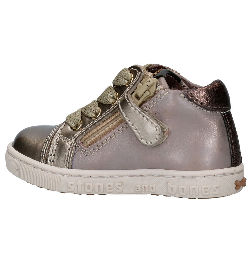 STONES and BONES Spat Chaussures pour bébé en Bronze pour filles (295044) - pour semelles orthopédiques