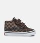 Vans Sk8 Mid Reissue Bruine Hoge Sneakers voor jongens, meisjes (361025)