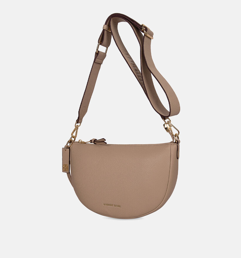 Laurent David Taupe Crossbodytas voor dames (374022)
