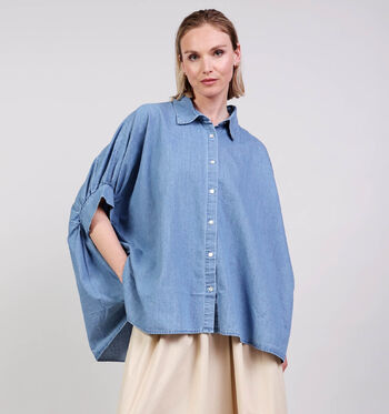 Rue Mazarine Blouses Blauw