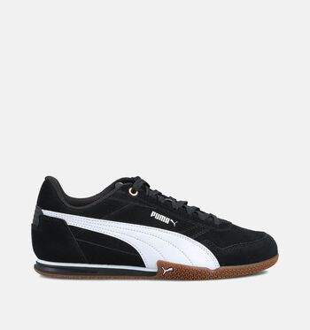 Puma Low Sneakers Zwart/Beige/Blauw
