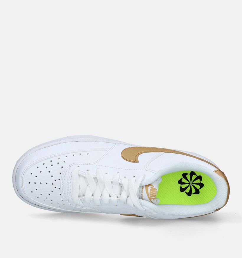 Nike Court Vision Low Next Nature Baskets en Blanc pour femmes (332408)