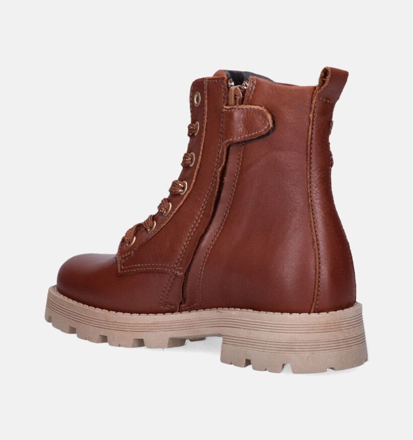 Little David Proud Cognac Boots voor meisjes (348050) - geschikt voor steunzolen