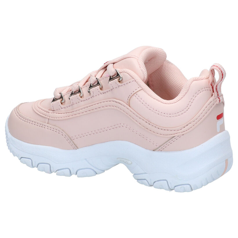 Fila Strada Baskets en Blanc en cuir (265811)