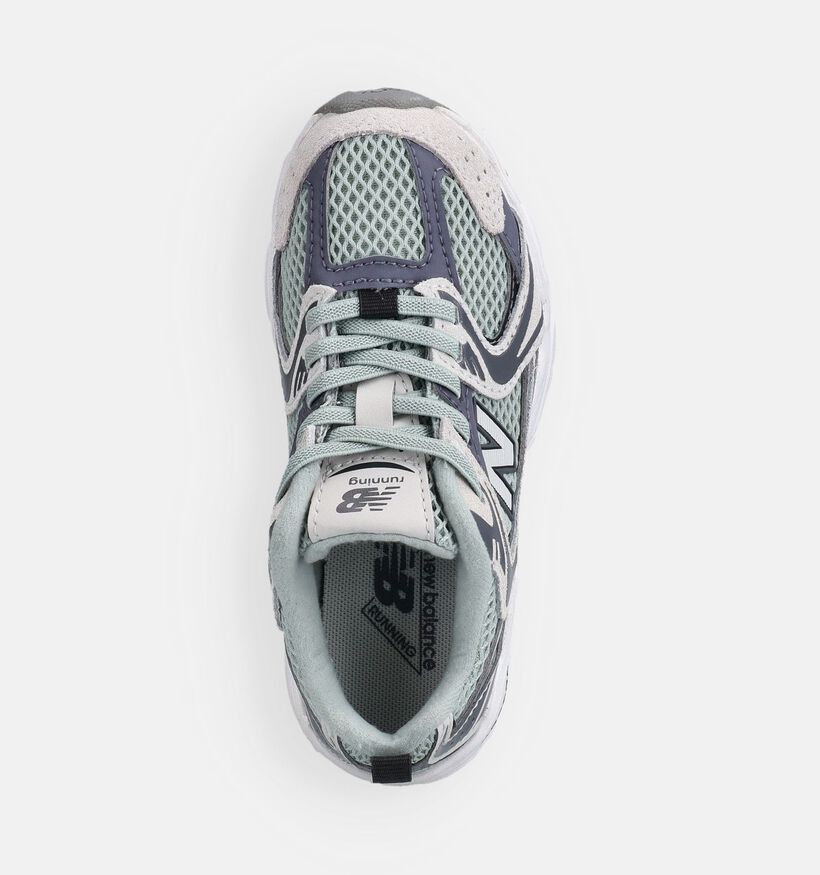 New Balance P530 Baskets basses en Gris pour gar&ccedil;ons (374097) - pour semelles orthop&eacute;diques