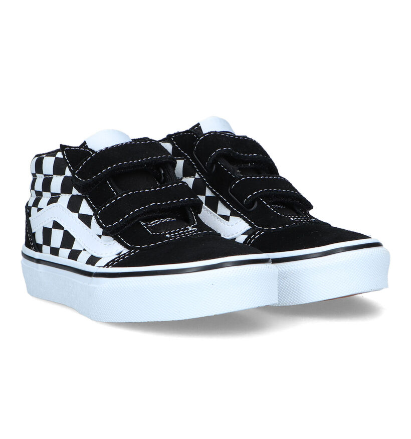 Vans Ward Zwarte Sneakers in daim (321082)