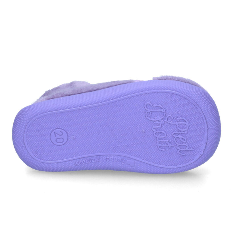 Milo & Mila Pantoufles pour bébé en Beige pour filles (348620)
