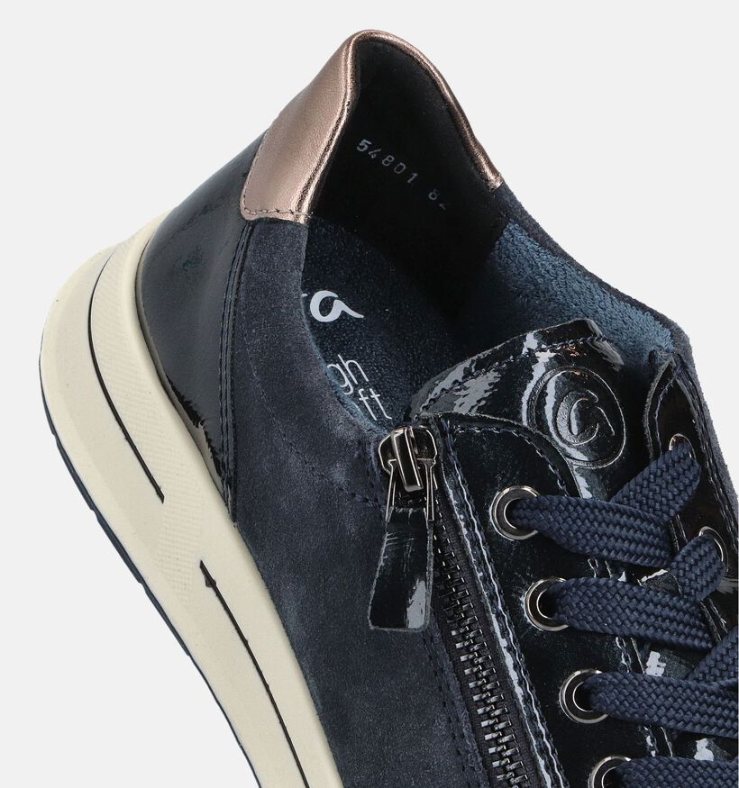 Ara Blauwe Sneakers voor dames (362480) - geschikt voor steunzolen