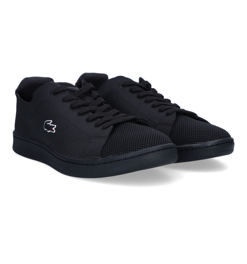 Lacoste Carnaby Piquee Chaussures à lacets en Noir pour hommes (322385)