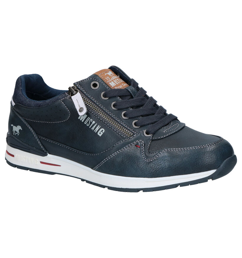 Mustang Cognac Veterschoenen voor heren (345482)