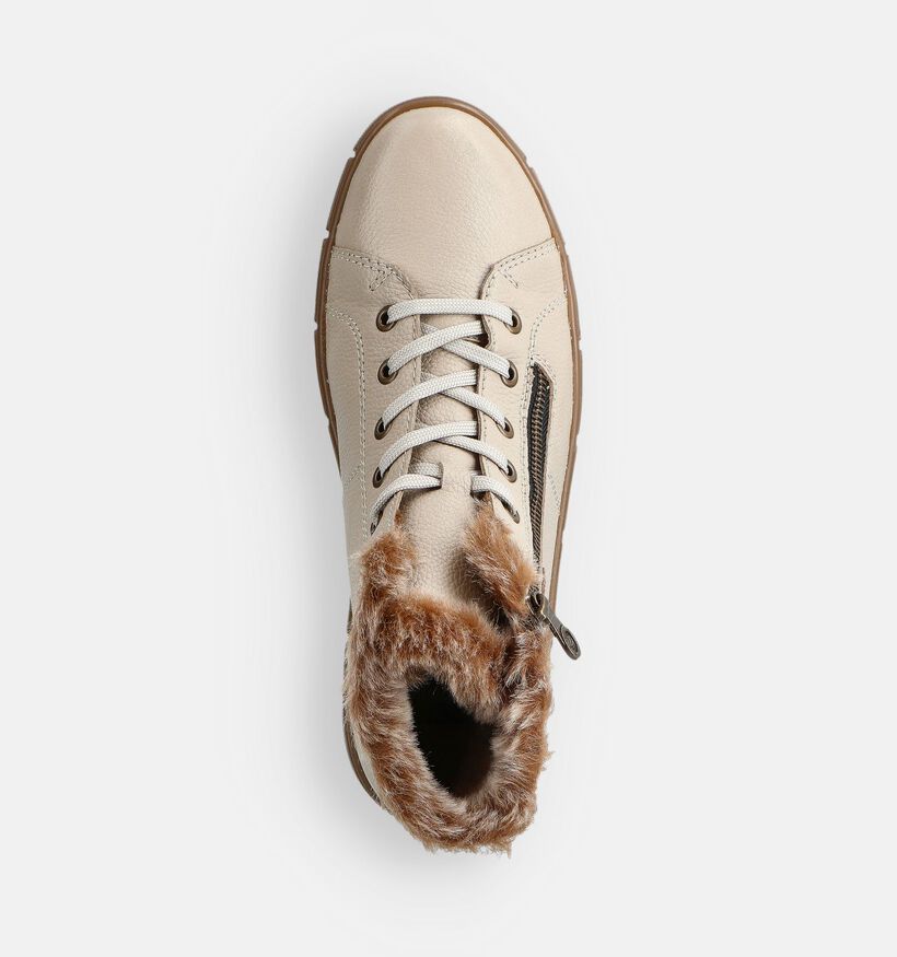 Remonte Baskets montantes en Beige pour femmes (363568) - pour semelles orthopédiques