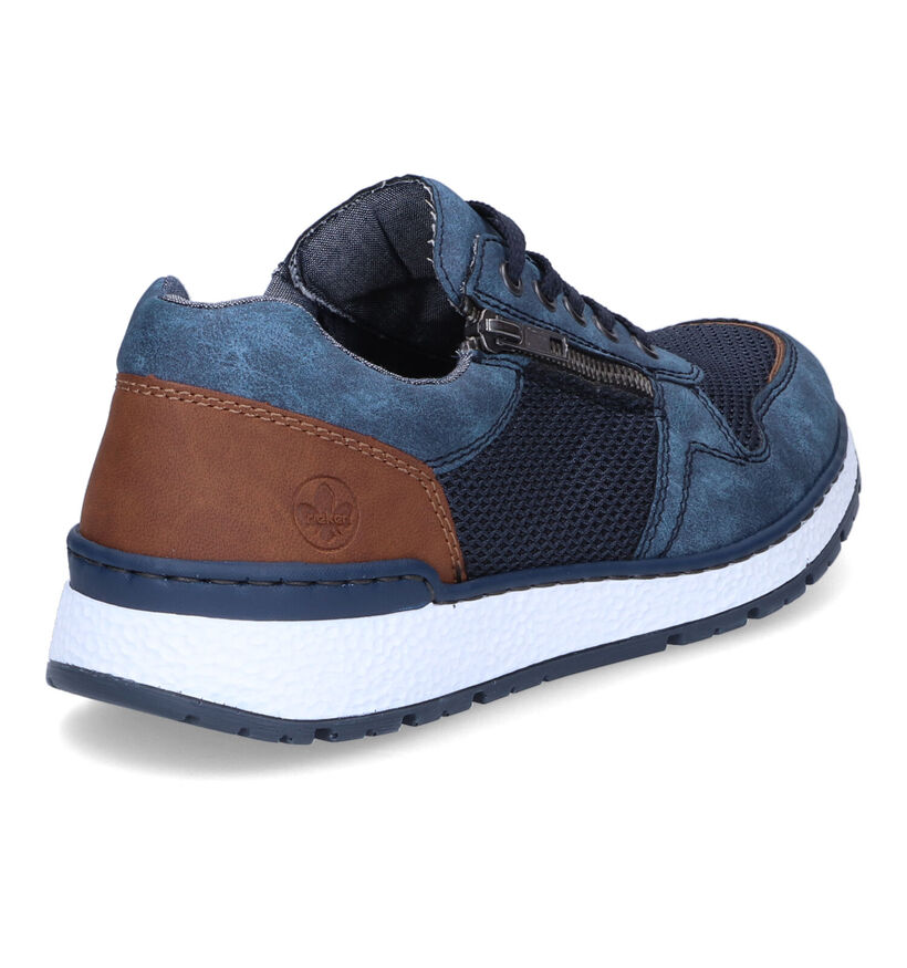 Rieker Chaussures confort en Bleu foncé pour hommes (302860) - pour semelles orthopédiques