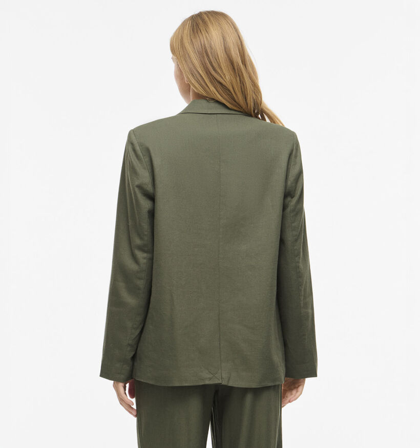 Vila Jolanda Linen Blend Groene Blazer voor dames (368039)