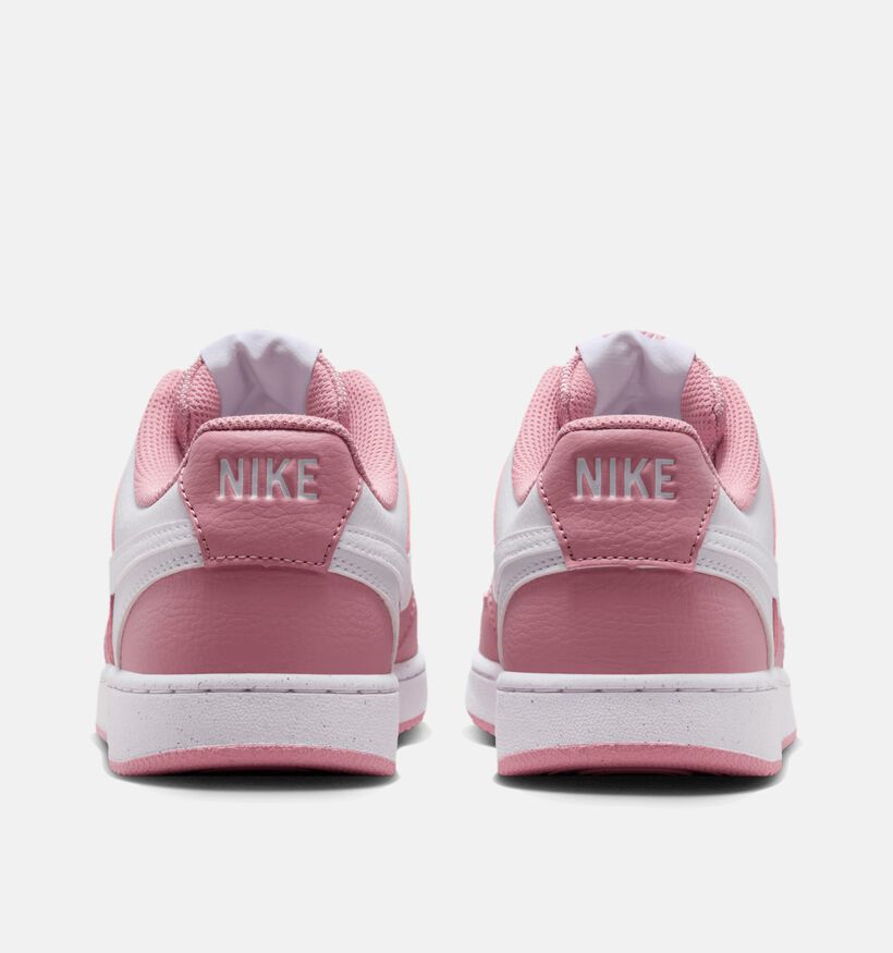 Nike Court Vision Low Next Nature Baskets en Rose pour femmes (350452)