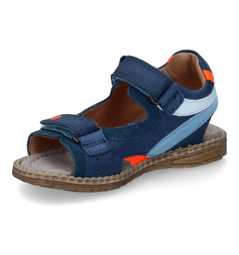 STONES and BONES Drops Blauwe Sandalen voor jongens (303447)