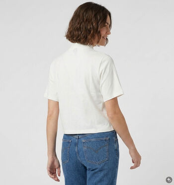Vero Moda T-shirts Wit/Bruin