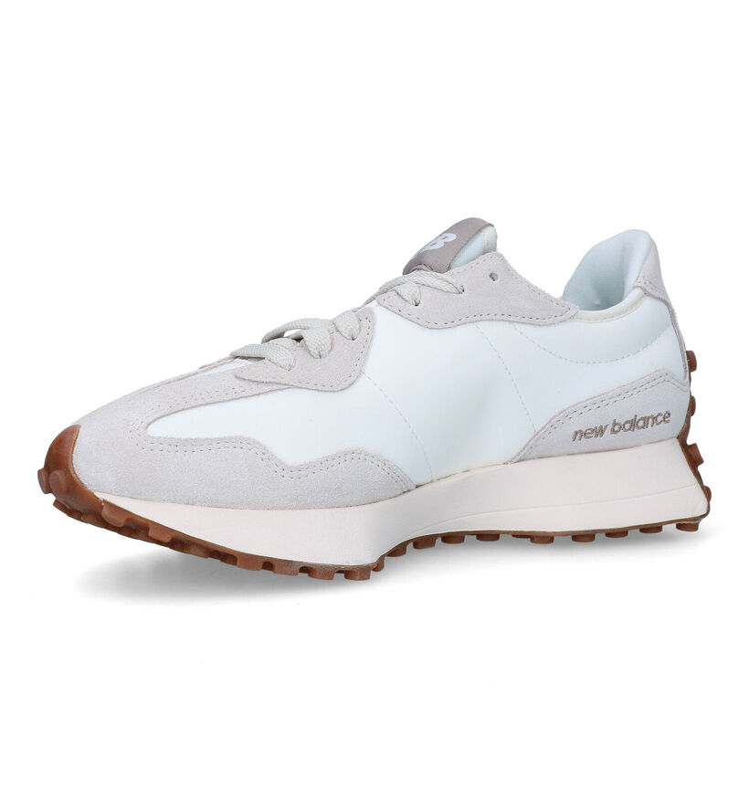 New Balance U 327 Witte Sneakers voor dames (327404) - geschikt voor steunzolen