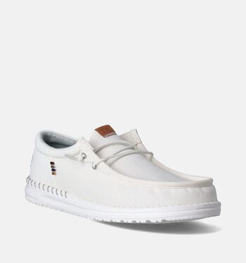 HEYDUDE Chaussures plates Blanc/Marron