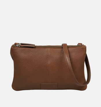 Burkely Crossbody tassen Zwart/Bruin