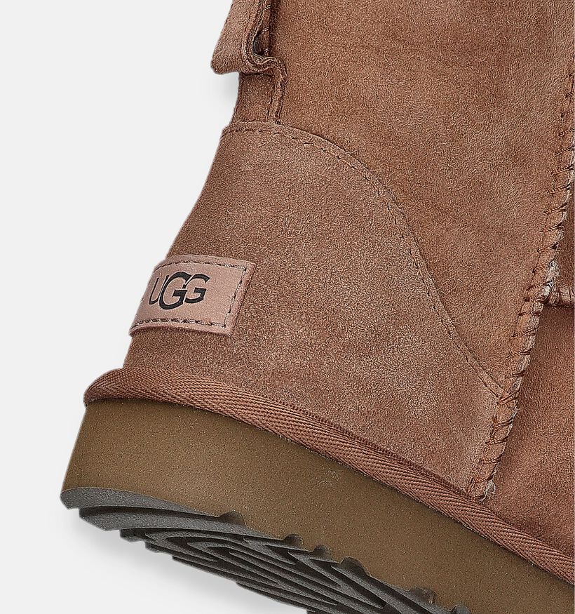 UGG Classic Mini Bottes en Cognac pour femmes (344848)