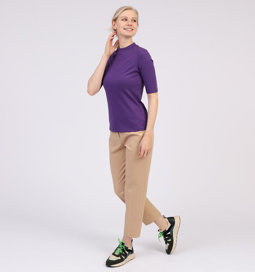 comma Paarse T-shirt (304361)