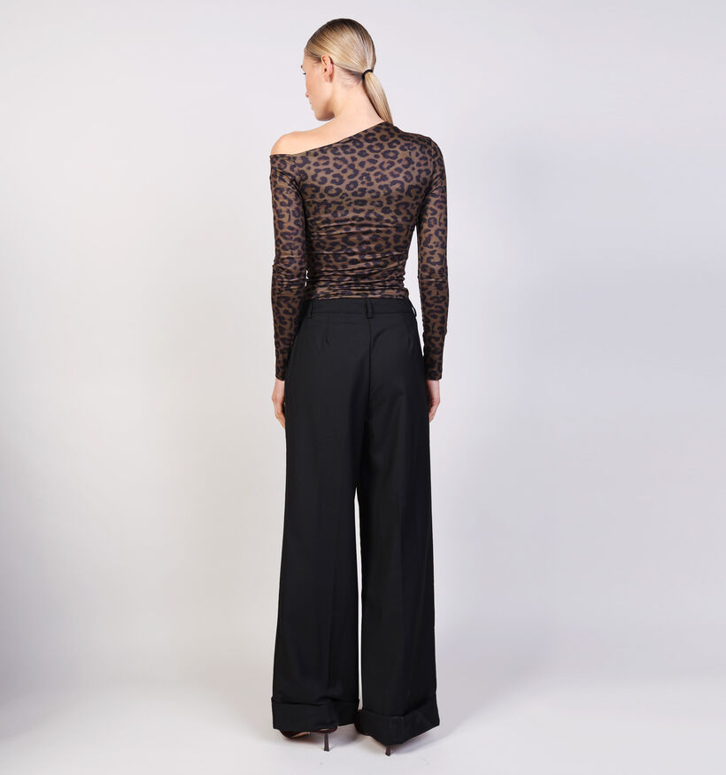 Vila Vigilja Pantalon classique en Noir pour femmes (372345)