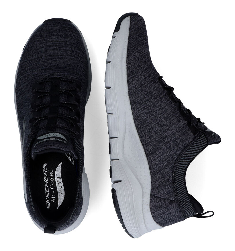 Skechers Arch Fit Waveport Taupe Sneakers voor heren (340809) - geschikt voor steunzolen