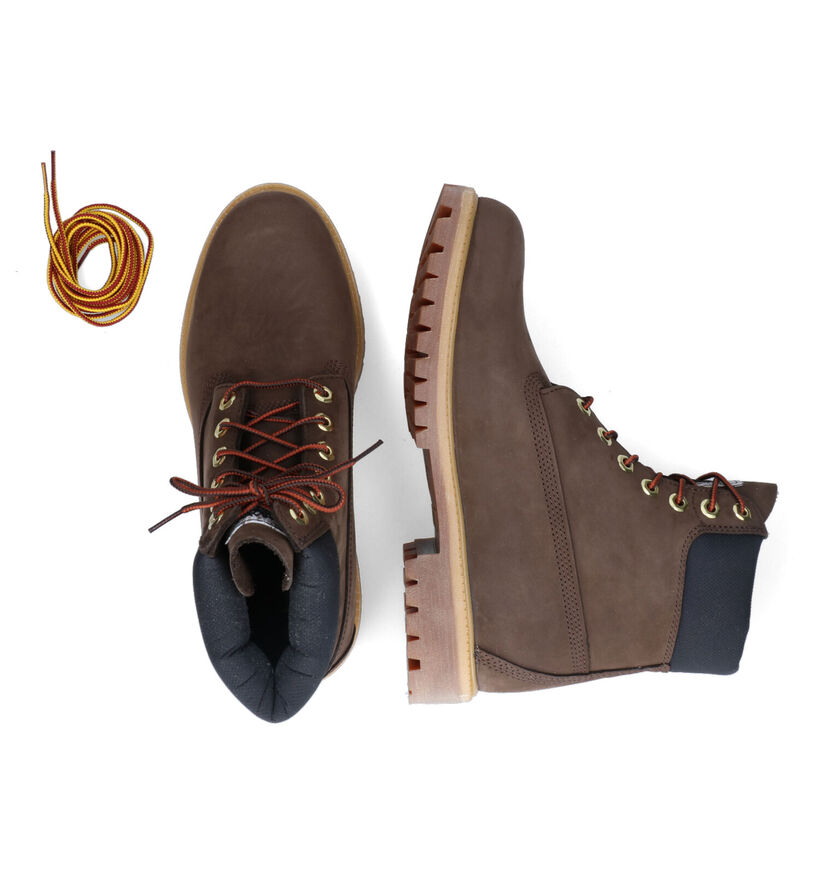 Timberland 6 Inch Premium Kaki Veterboots voor heren (344958) - geschikt voor steunzolen