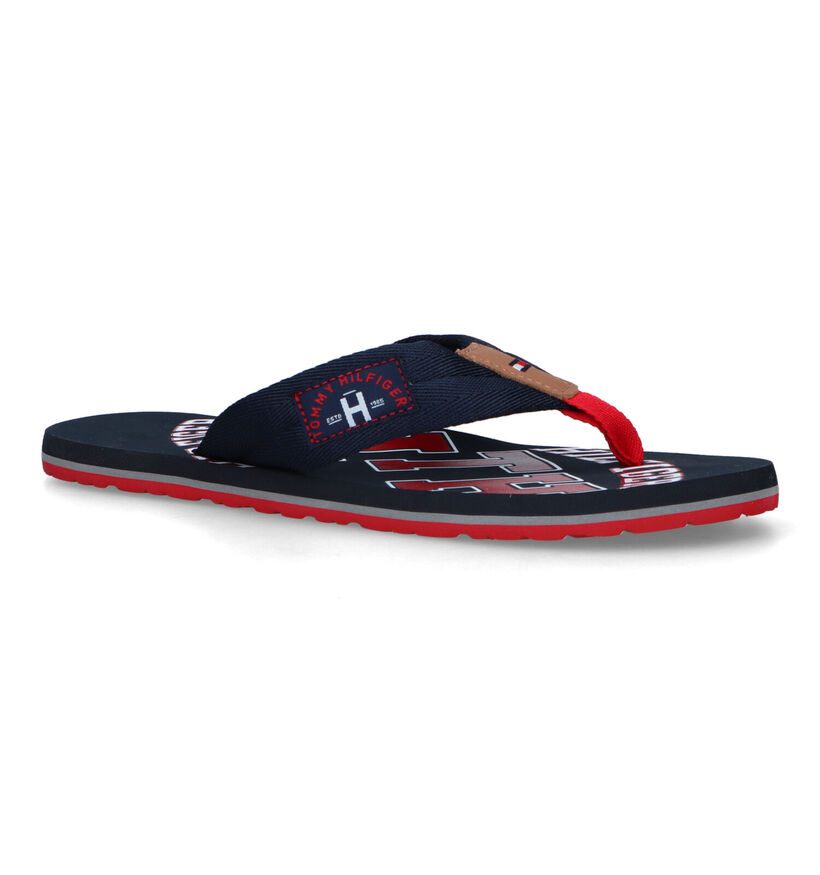 Tommy Hilfiger Essential Beach Blauwe Slippers voor heren (332990)